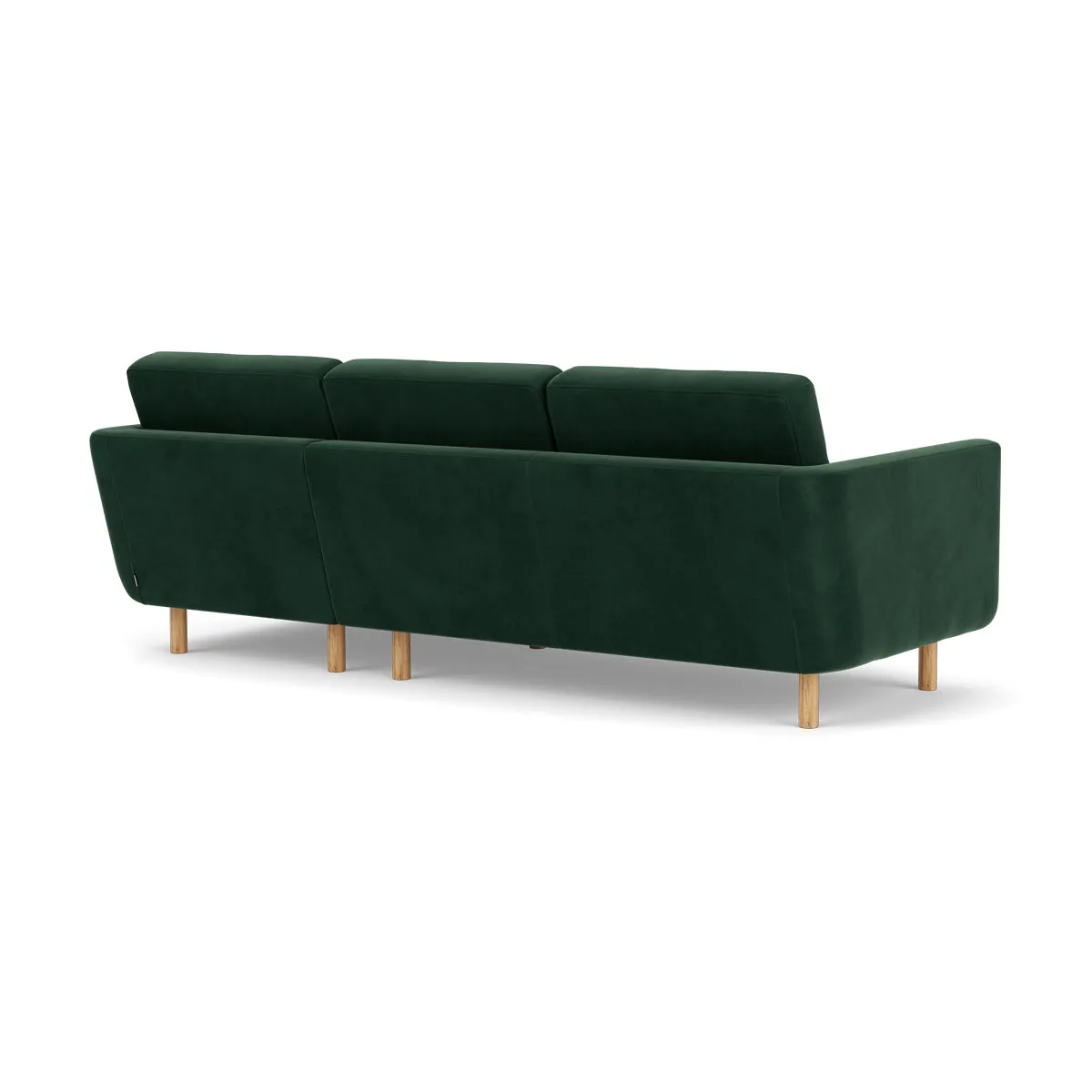 Conrad Velvet Right Chaise Sofa