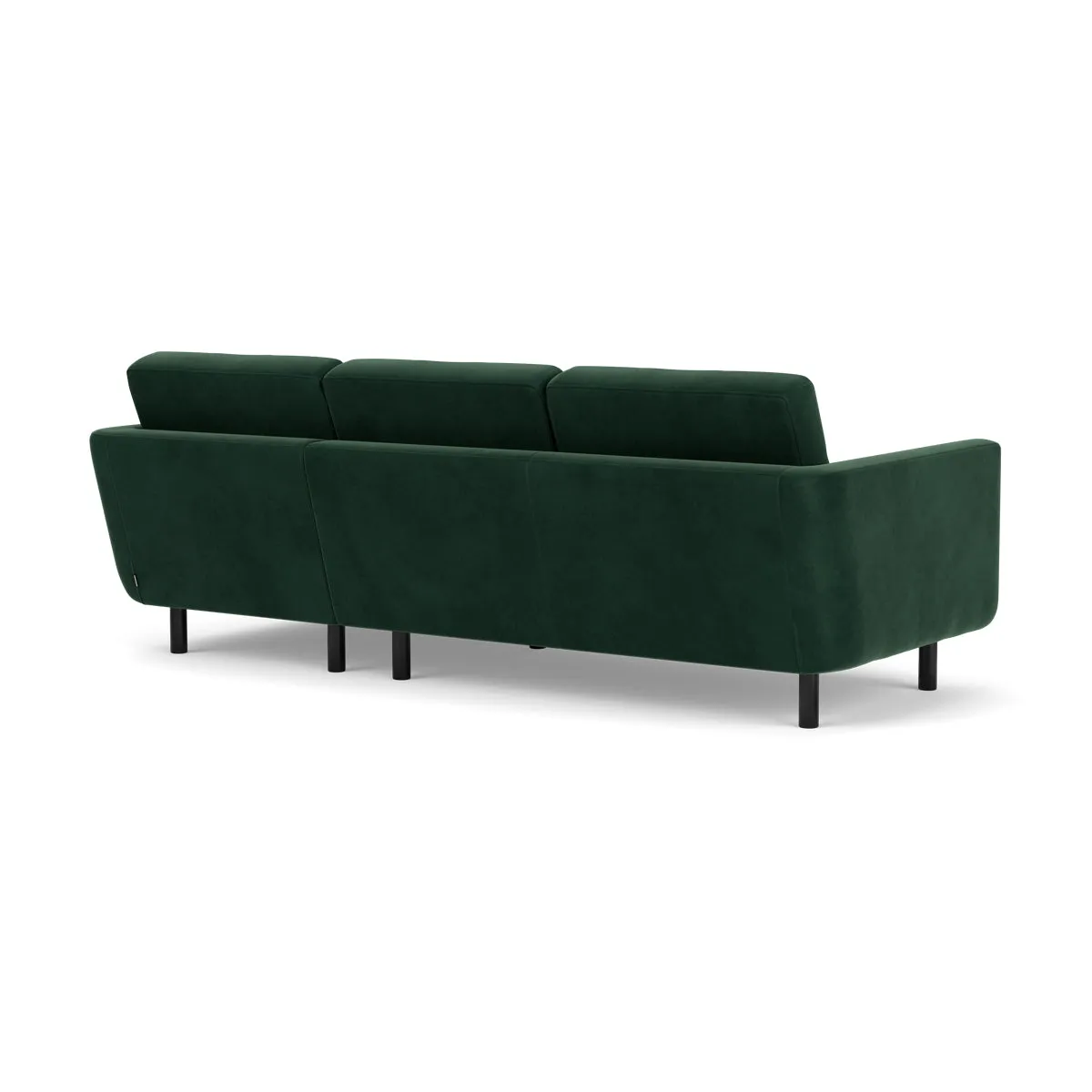 Conrad Velvet Right Chaise Sofa