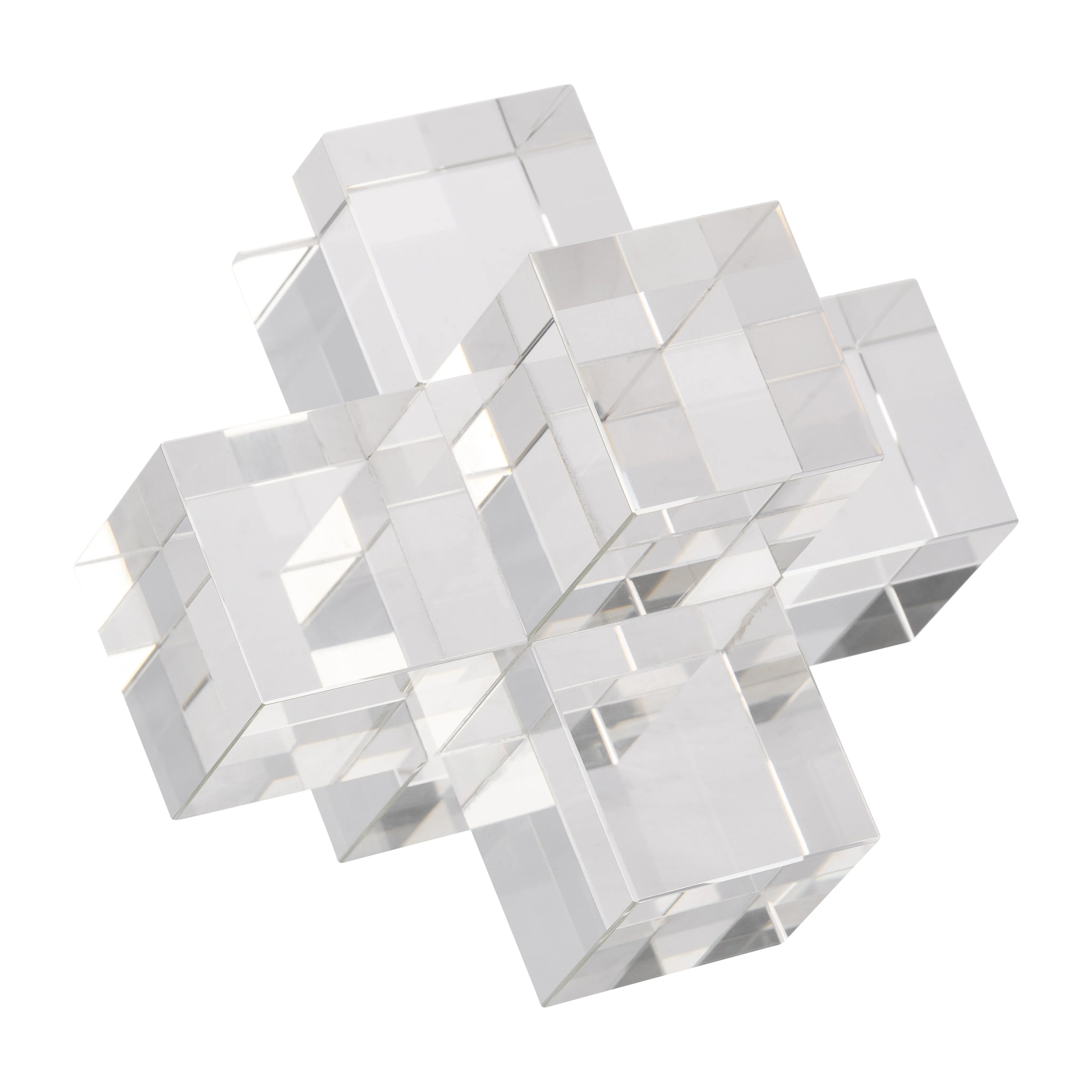 CRYSTAL GEOMETRIC OBJECT, CLEAR