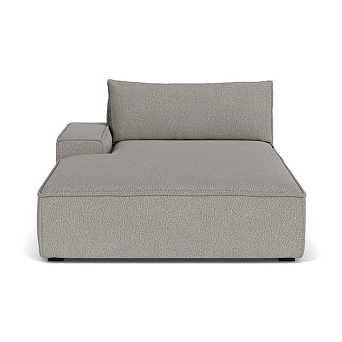 Daphne Boucle 1 Seater Left Chaise Modular Sofa