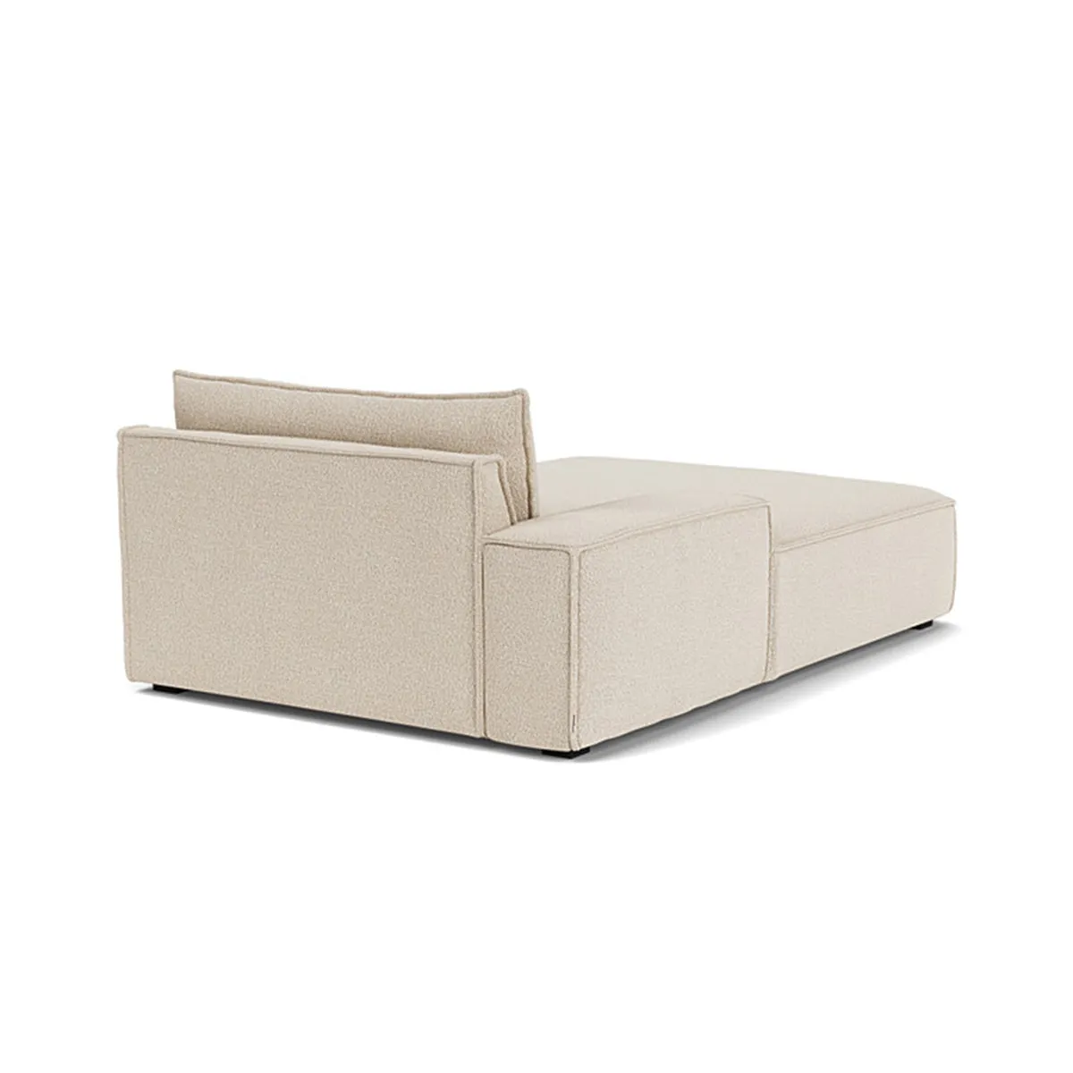 Daphne Boucle 1 Seater Left Chaise Modular Sofa
