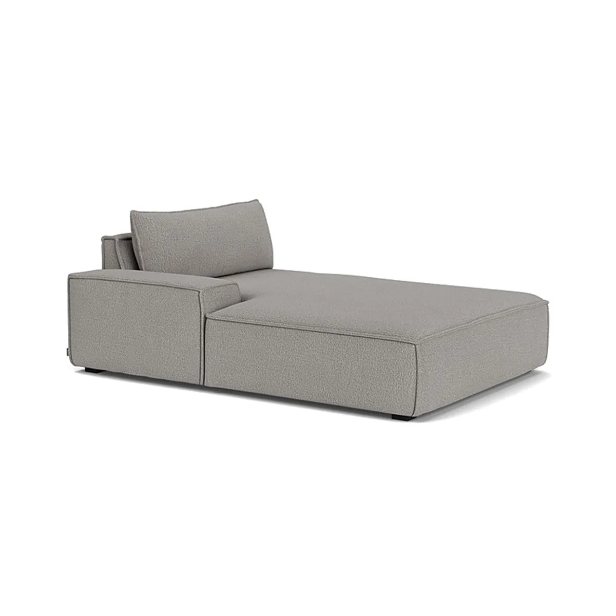 Daphne Boucle 1 Seater Left Chaise Modular Sofa