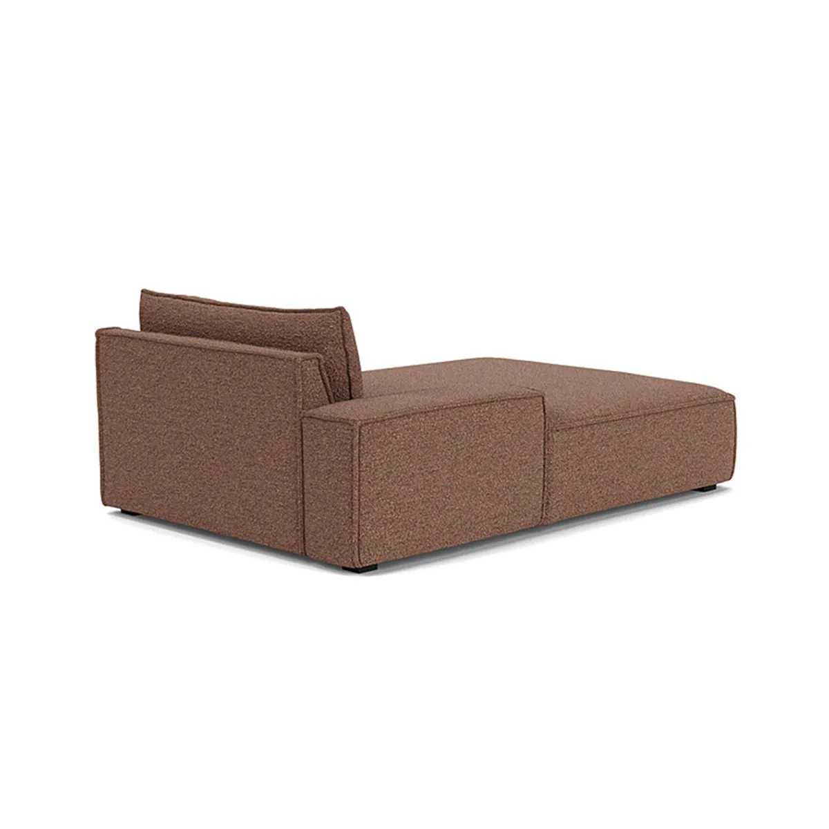 Daphne Boucle 1 Seater Left Chaise Modular Sofa