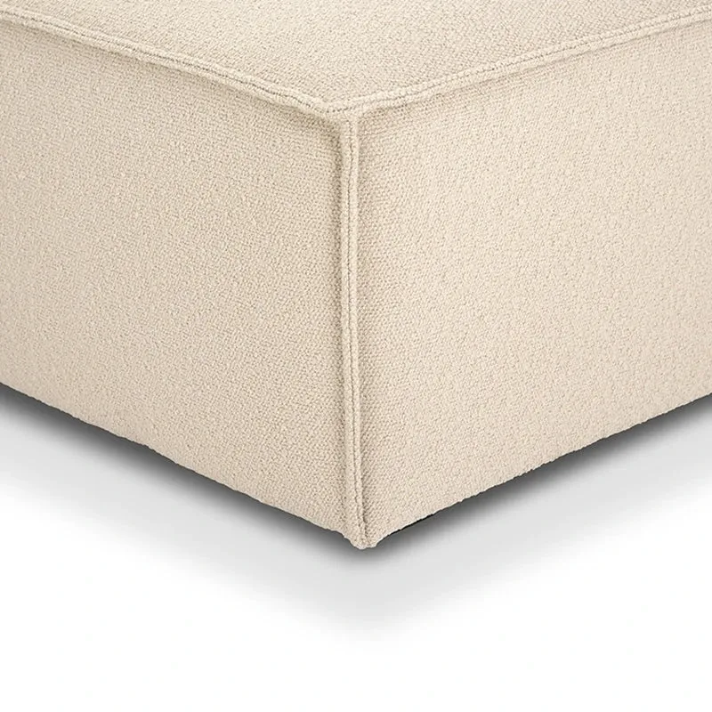 Daphne Boucle 1 Seater Left Chaise Modular Sofa