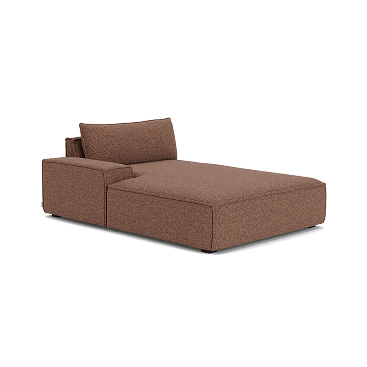Daphne Boucle 1 Seater Left Chaise Modular Sofa