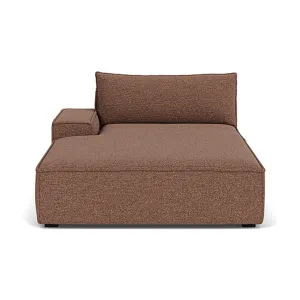 Daphne Boucle 1 Seater Left Chaise Modular Sofa