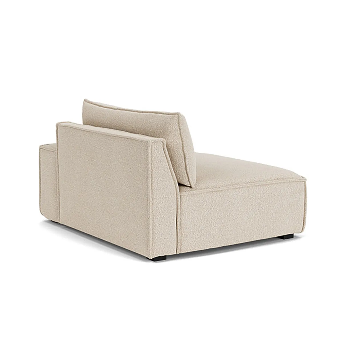 Daphne Boucle 1 Seater Right Arm Modular Sofa