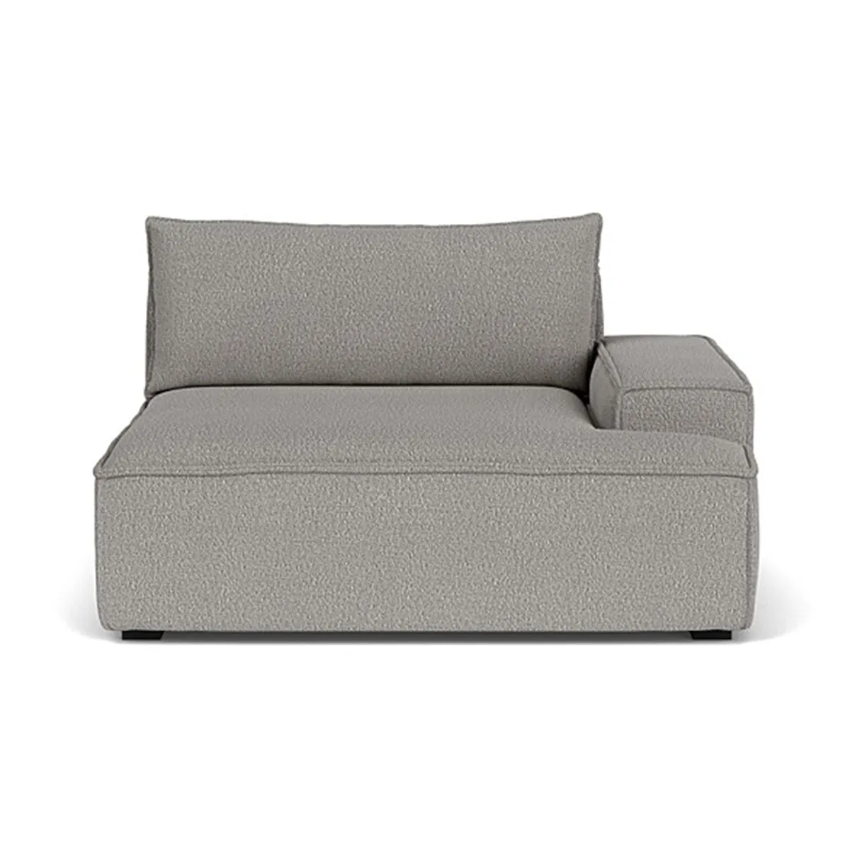 Daphne Boucle 1 Seater Right Arm Modular Sofa