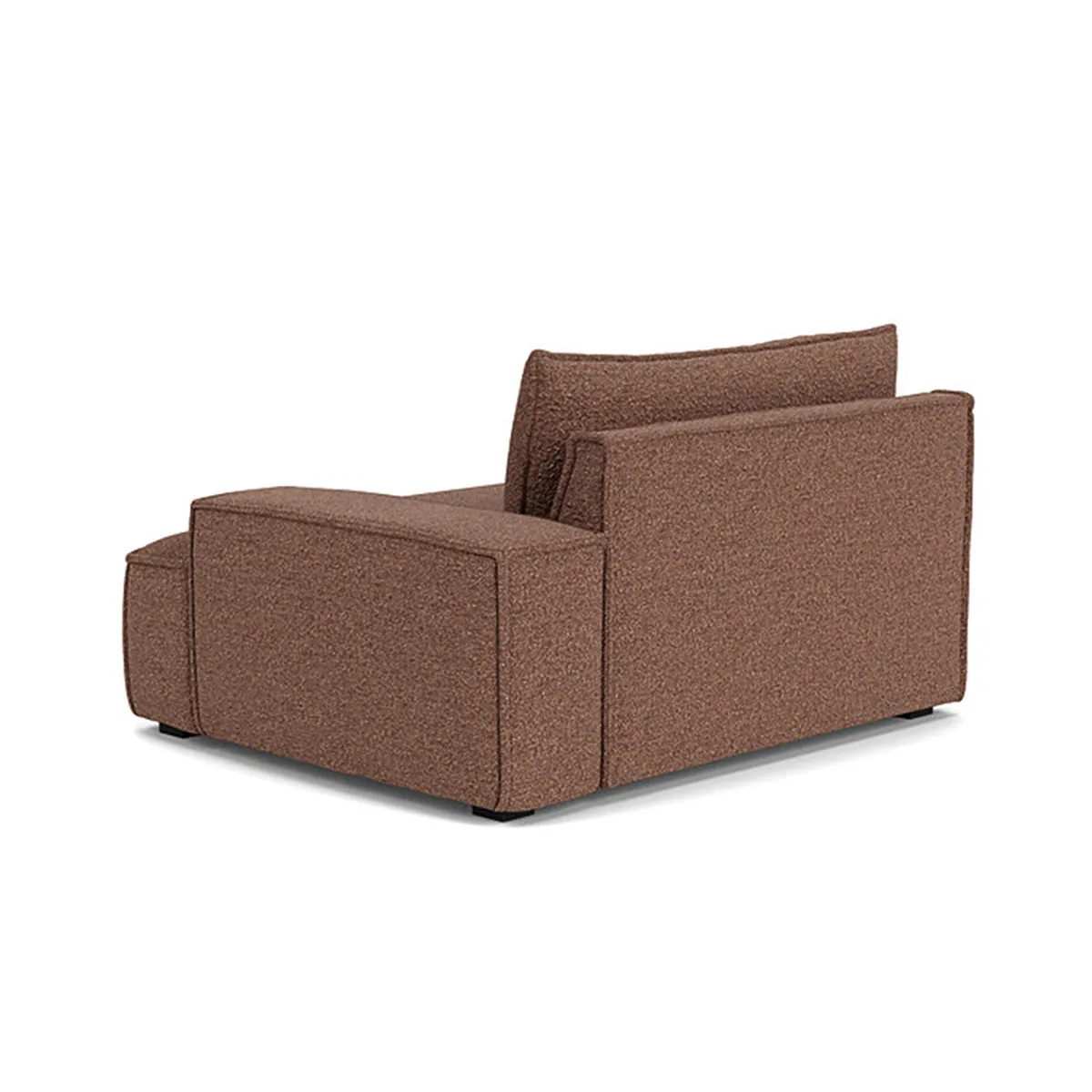 Daphne Boucle 1 Seater Right Arm Modular Sofa