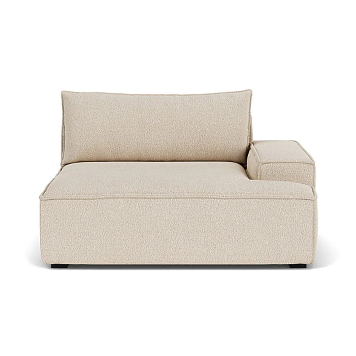 Daphne Boucle 1 Seater Right Arm Modular Sofa