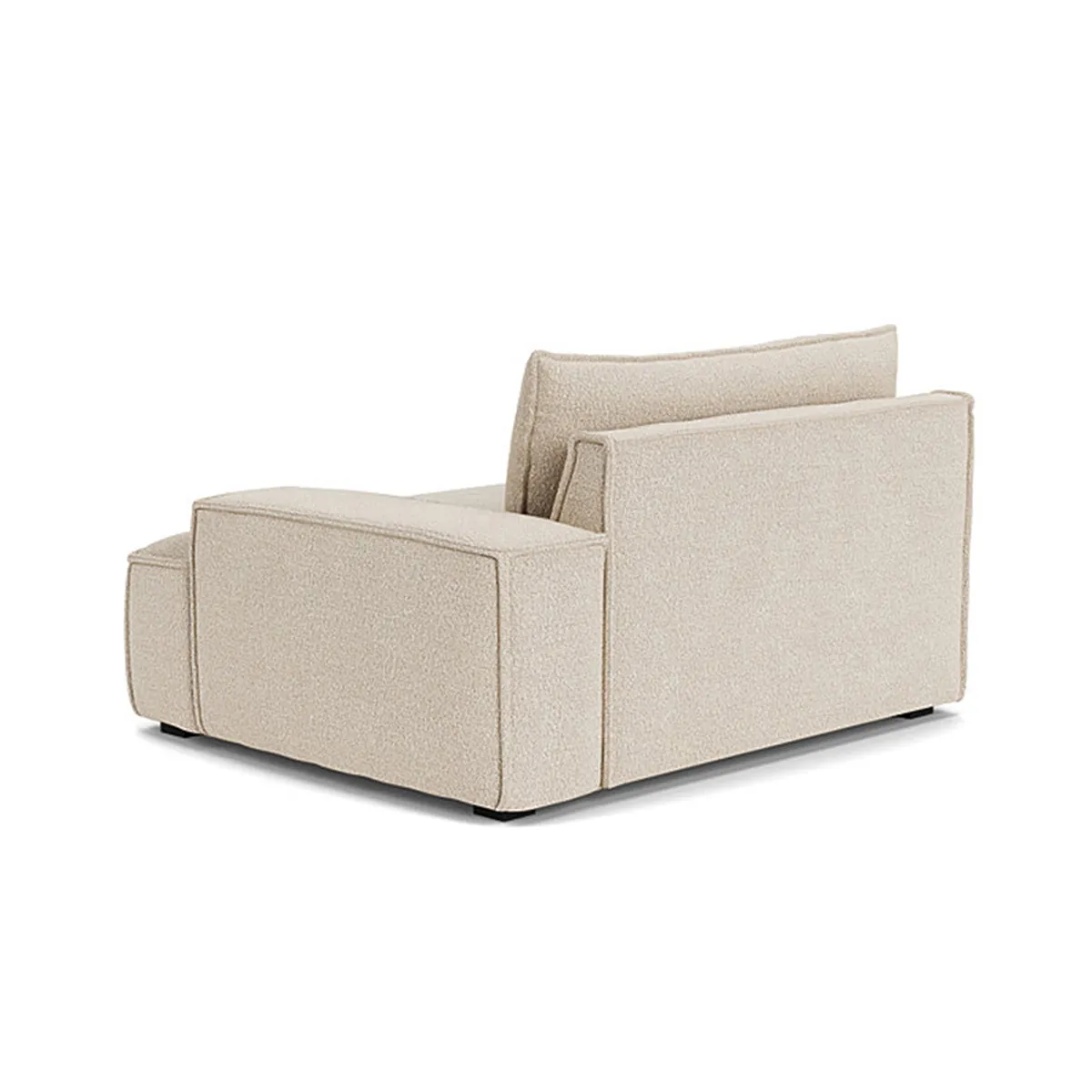 Daphne Boucle 1 Seater Right Arm Modular Sofa