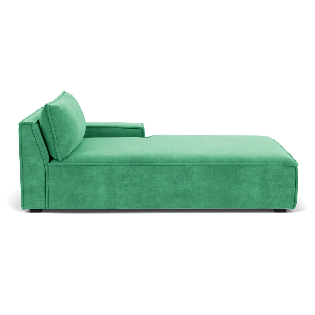 Daphne Fabric 1 Seater Right Chaise  Modular Sofa