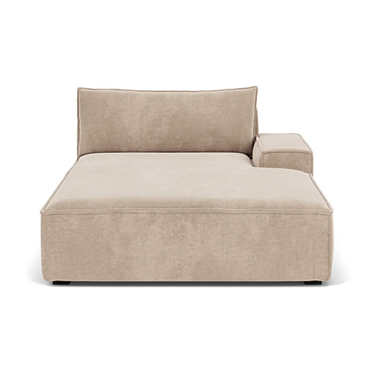 Daphne Fabric 1 Seater Right Chaise  Modular Sofa