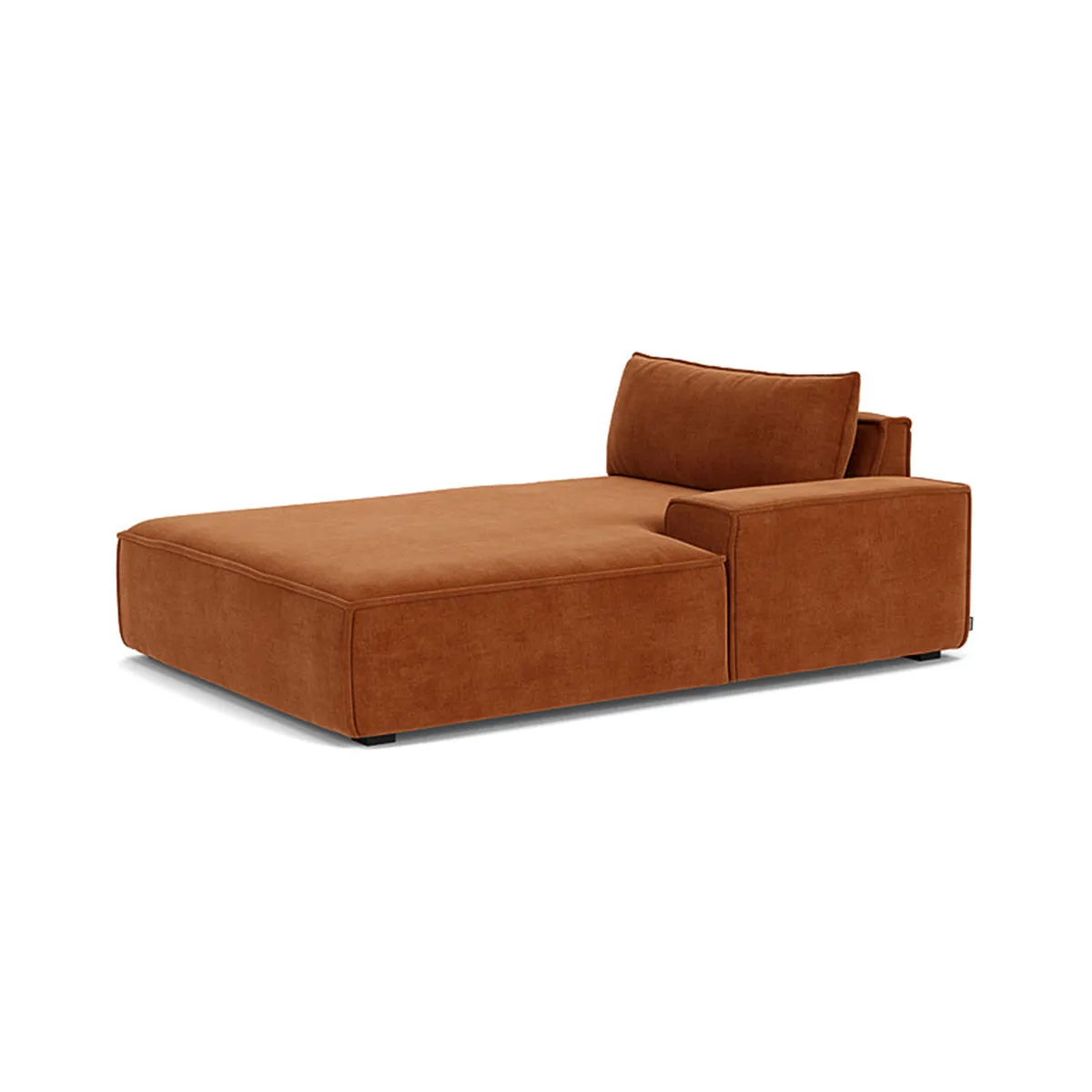 Daphne Fabric 1 Seater Right Chaise  Modular Sofa