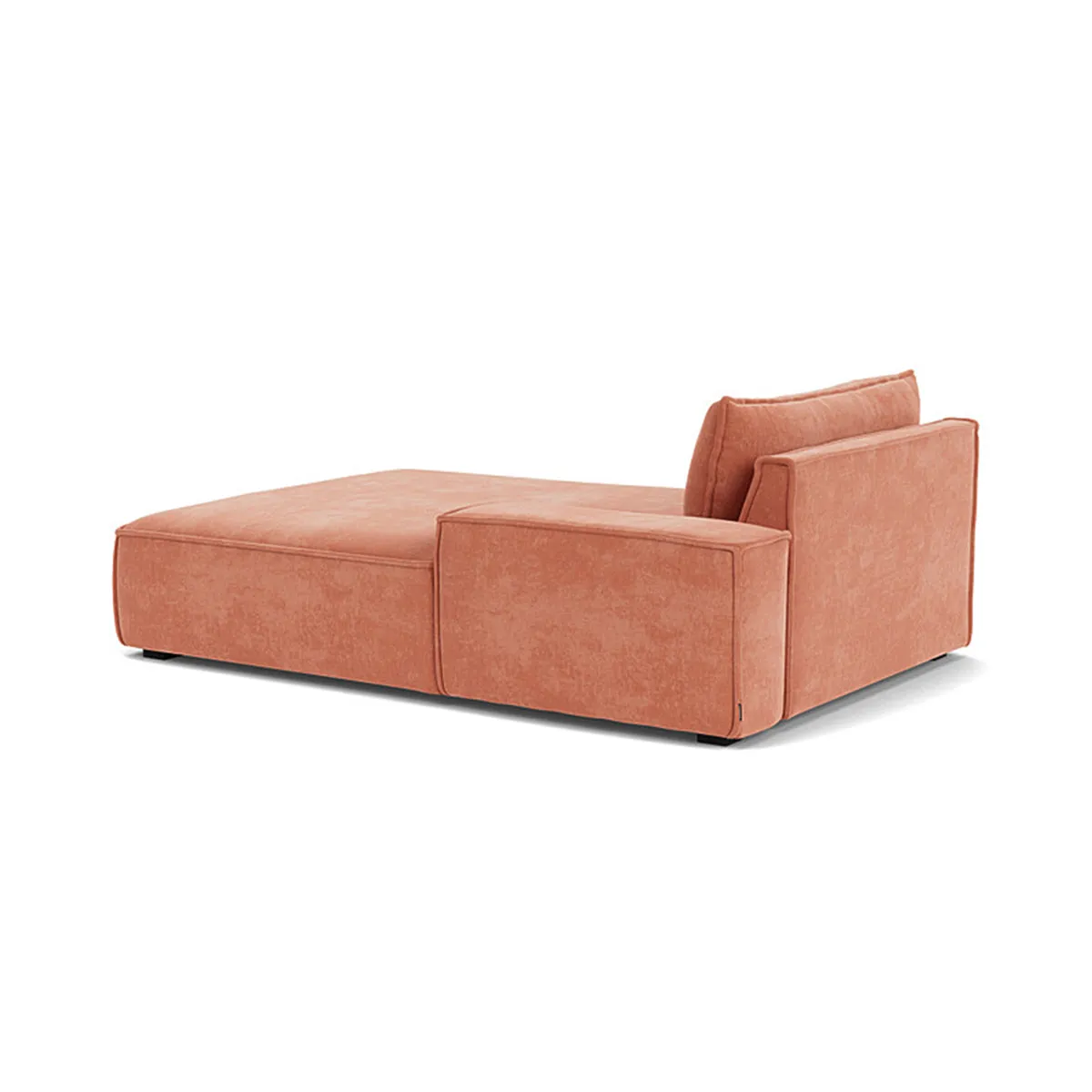 Daphne Fabric 1 Seater Right Chaise  Modular Sofa