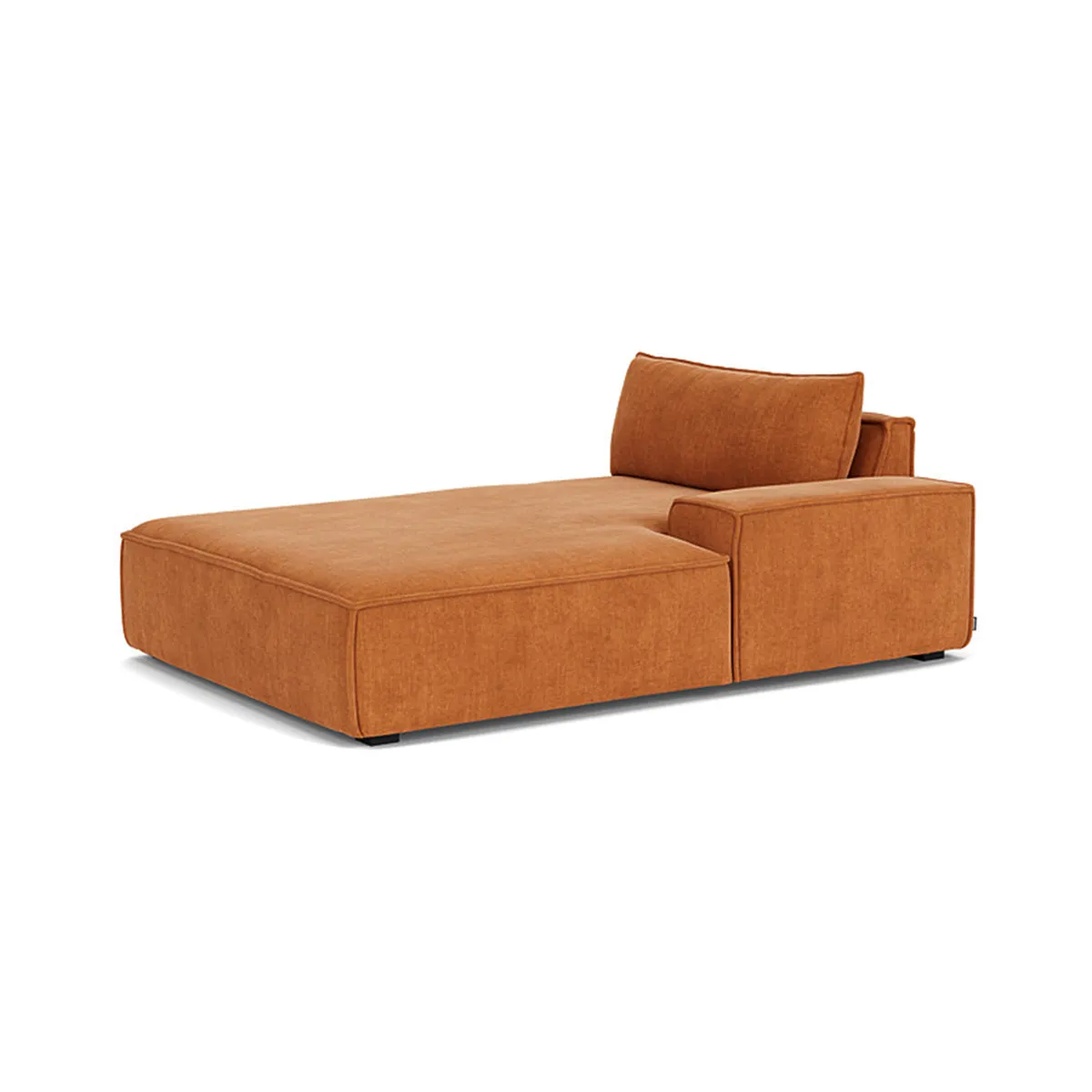 Daphne Fabric 1 Seater Right Chaise  Modular Sofa