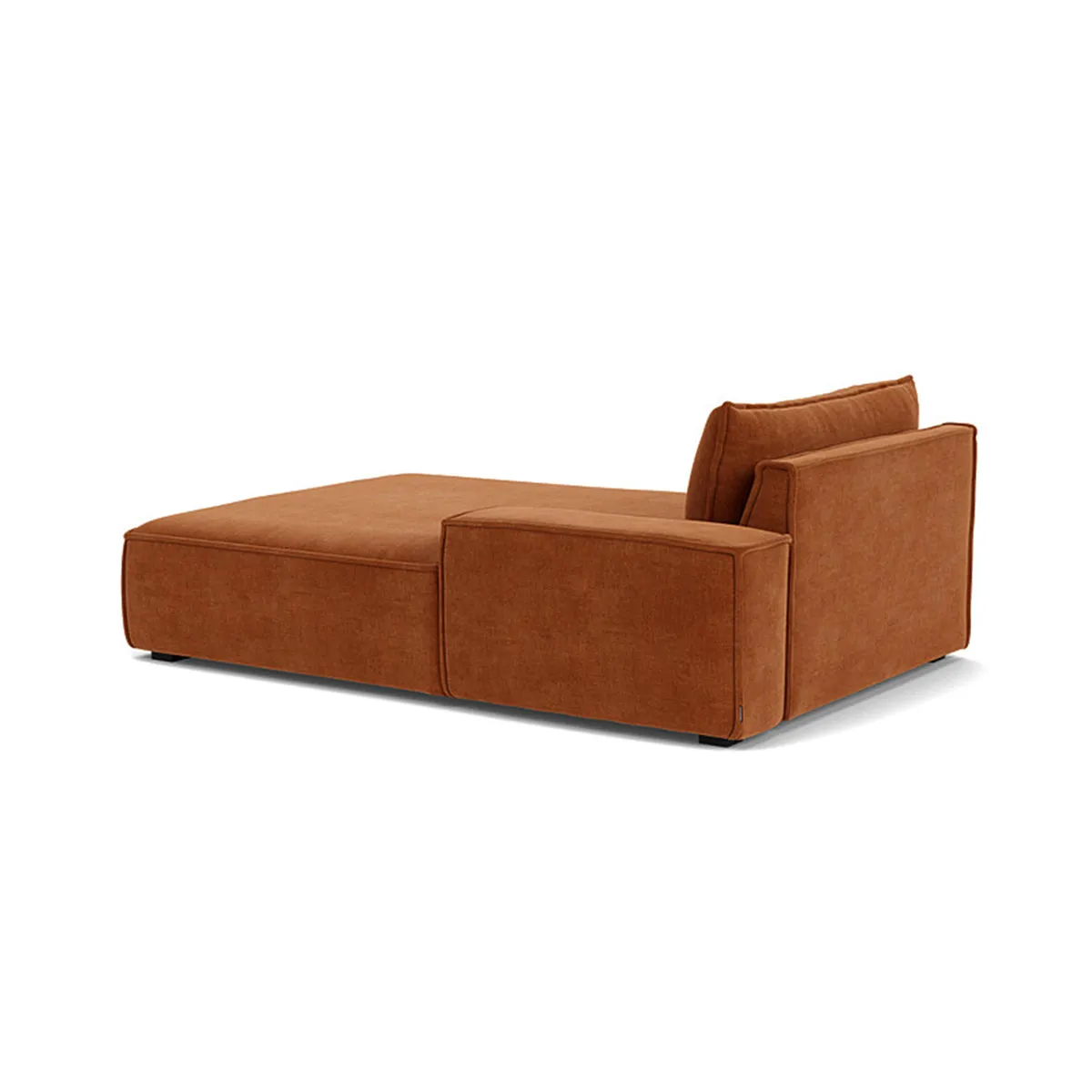 Daphne Fabric 1 Seater Right Chaise  Modular Sofa