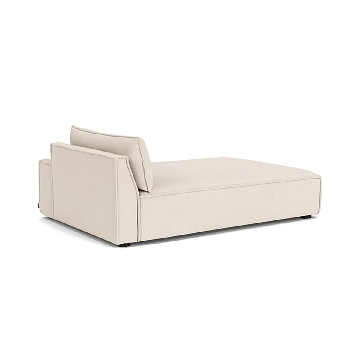 Daphne Fabric 1 Seater Right Chaise  Modular Sofa