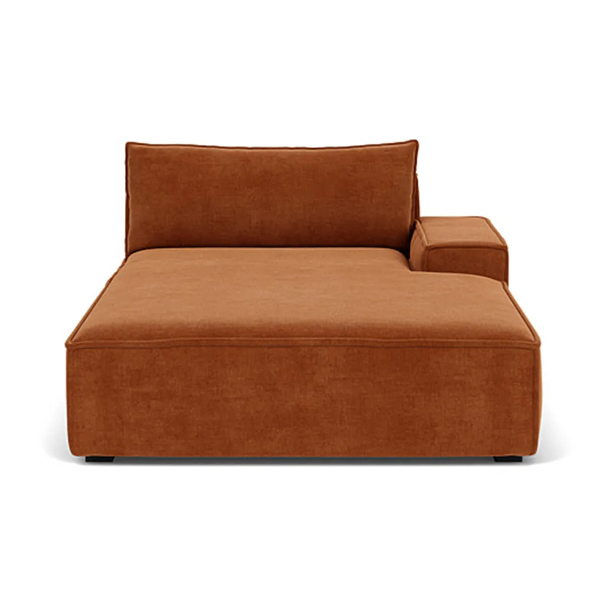 Daphne Fabric 1 Seater Right Chaise  Modular Sofa