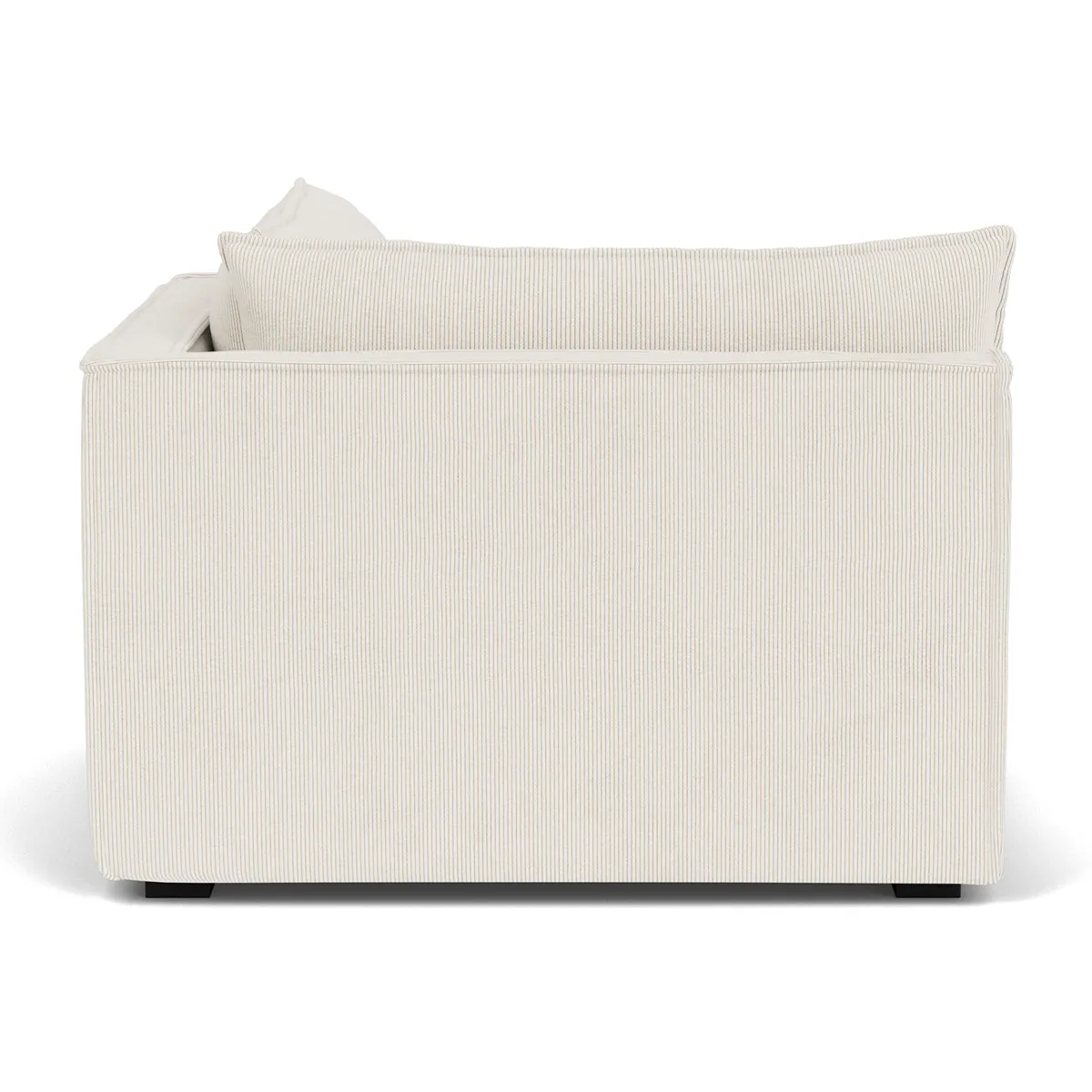 Daphne Velvet 1 Seater Right Corner Modular Sofa