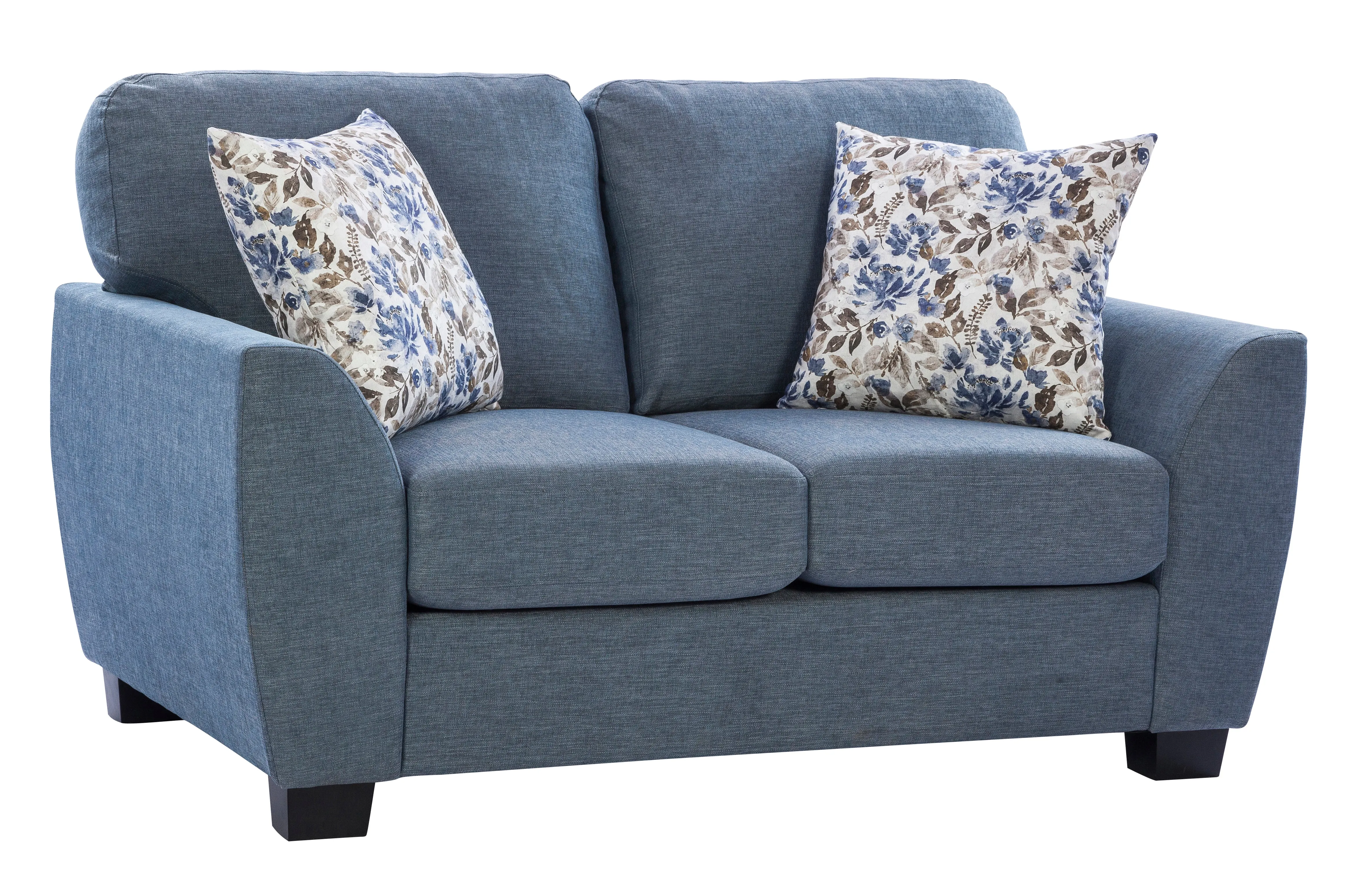 Denver Blue Loveseat