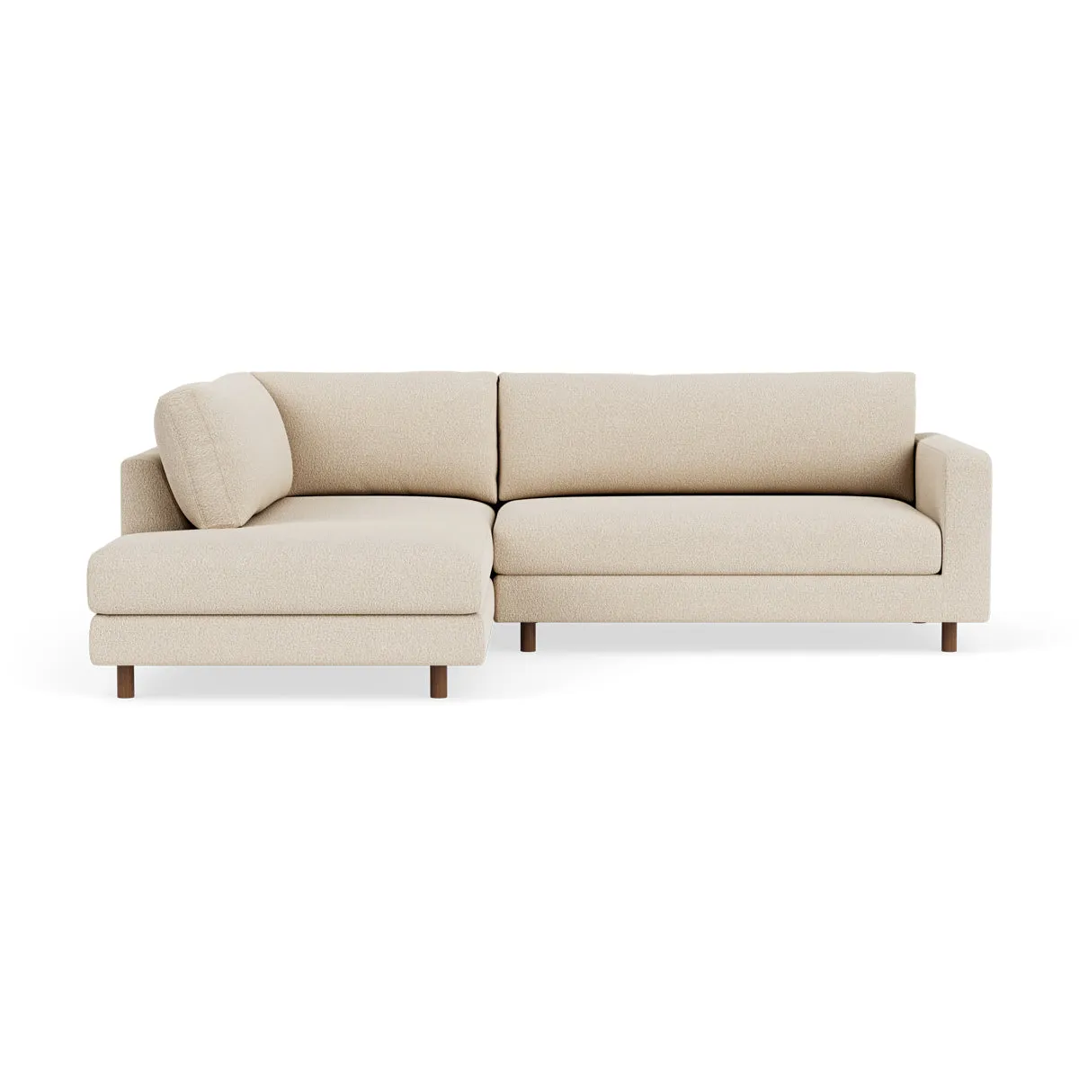 Douglas Boucle Left Corner Sofa