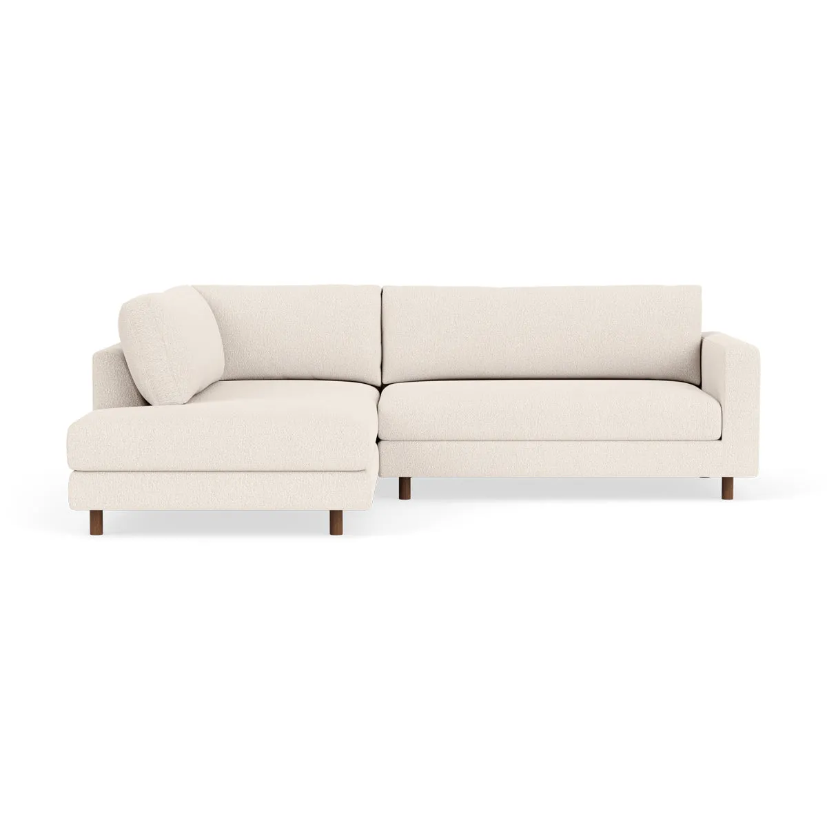 Douglas Boucle Left Corner Sofa