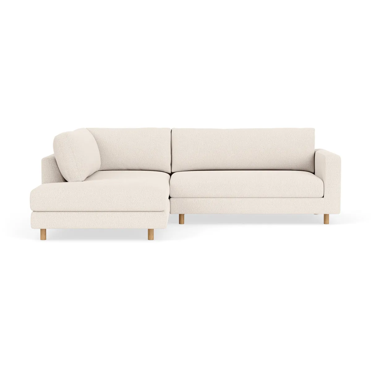 Douglas Boucle Left Corner Sofa