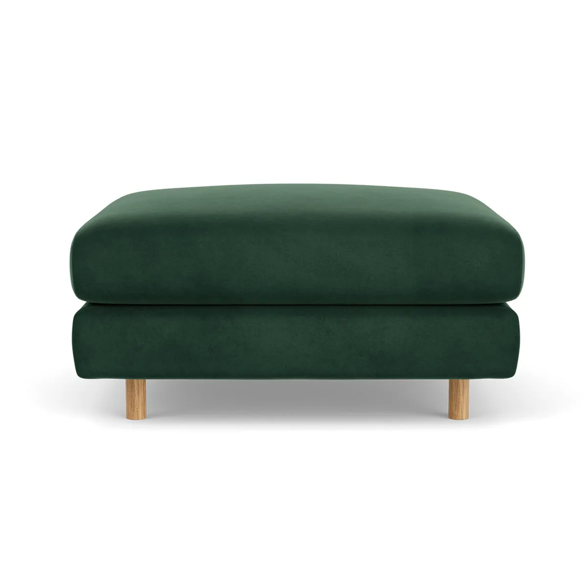 Dylan Velvet Ottoman
