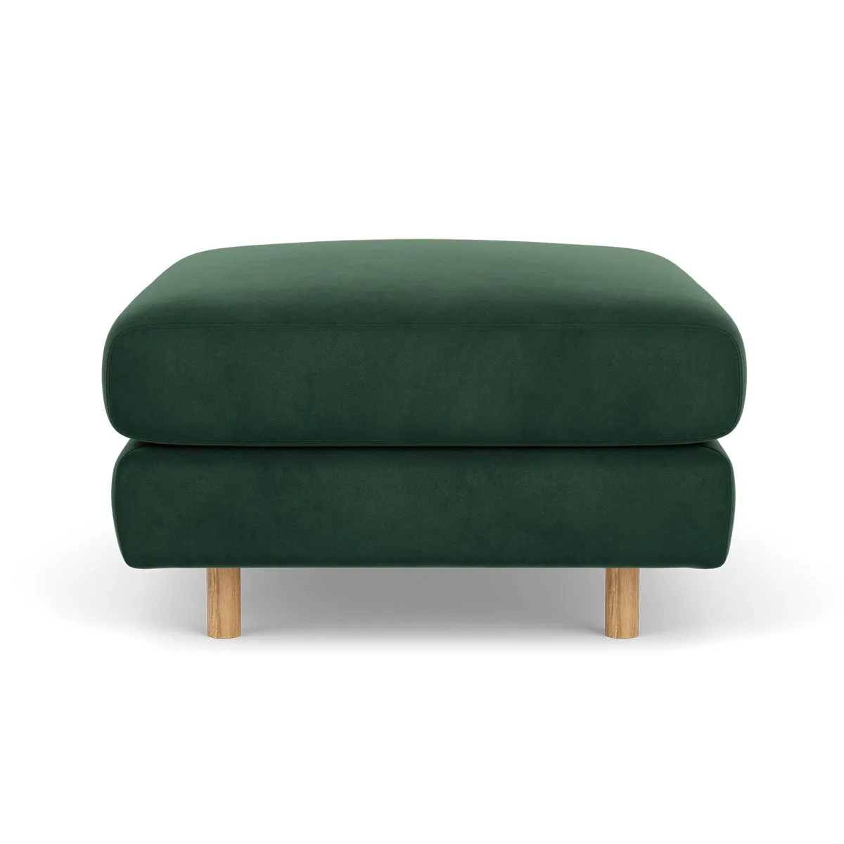 Dylan Velvet Ottoman