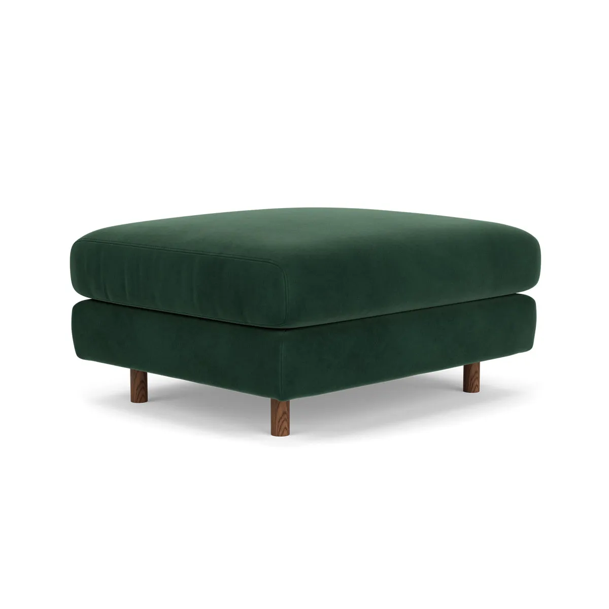 Dylan Velvet Ottoman