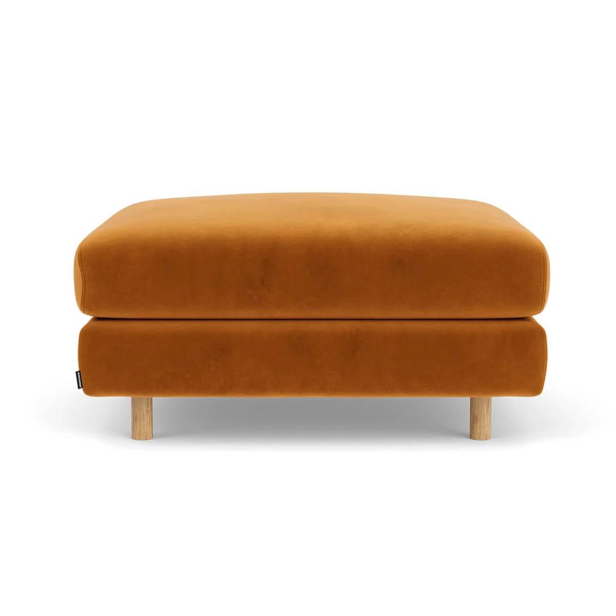 Dylan Velvet Ottoman