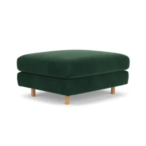 Dylan Velvet Ottoman