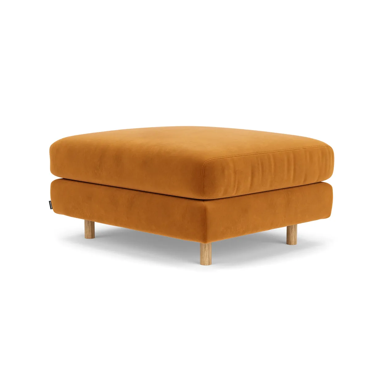 Dylan Velvet Ottoman