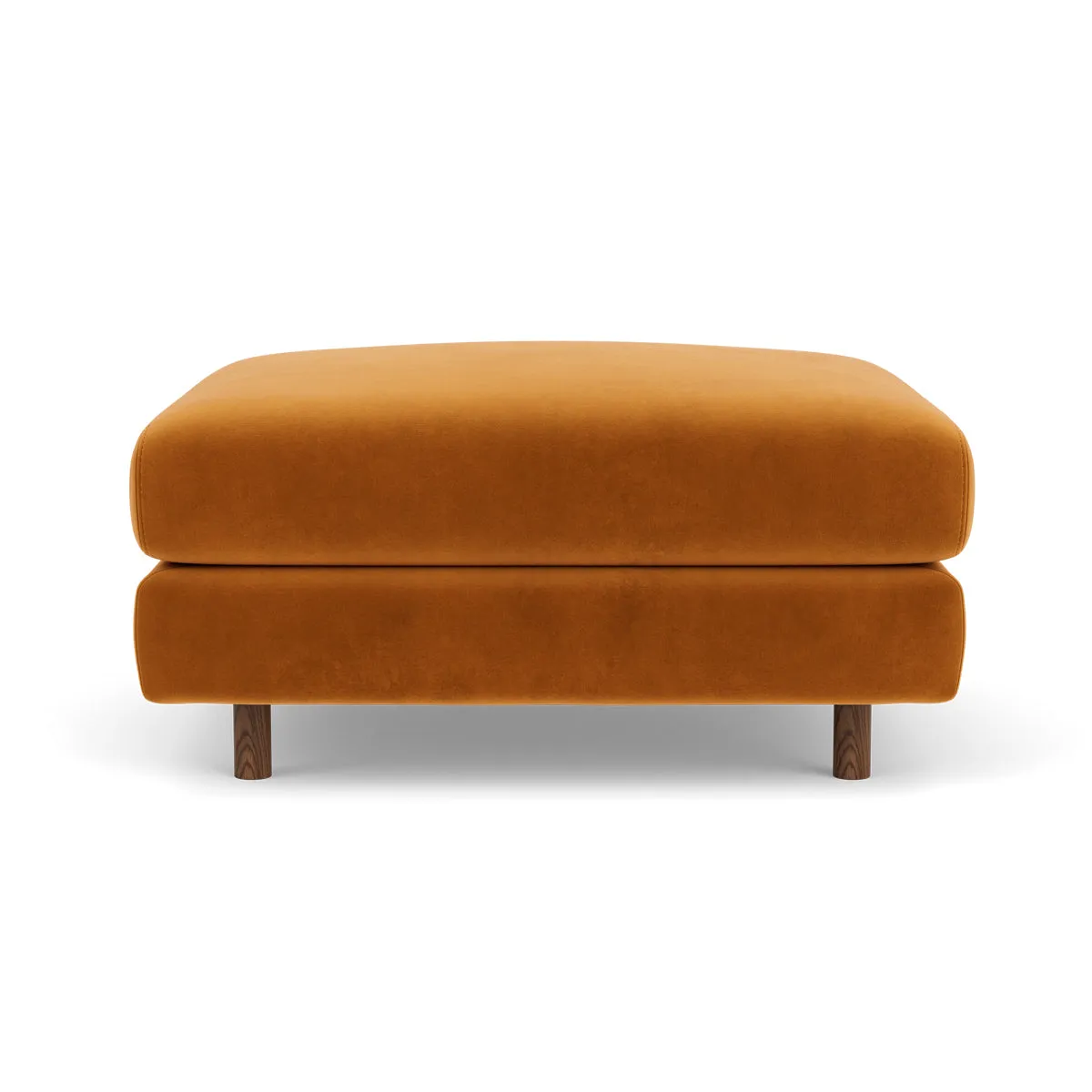Dylan Velvet Ottoman