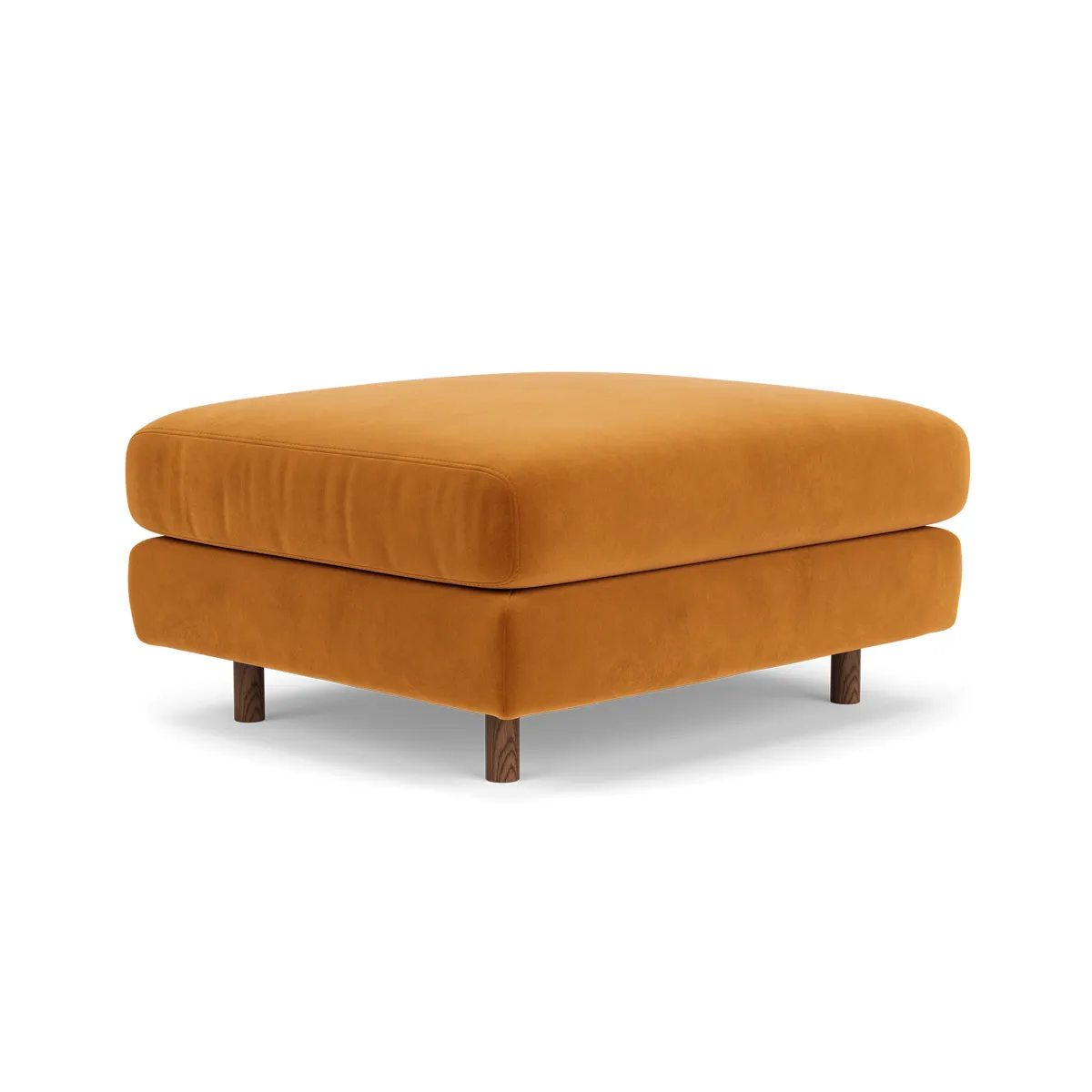 Dylan Velvet Ottoman