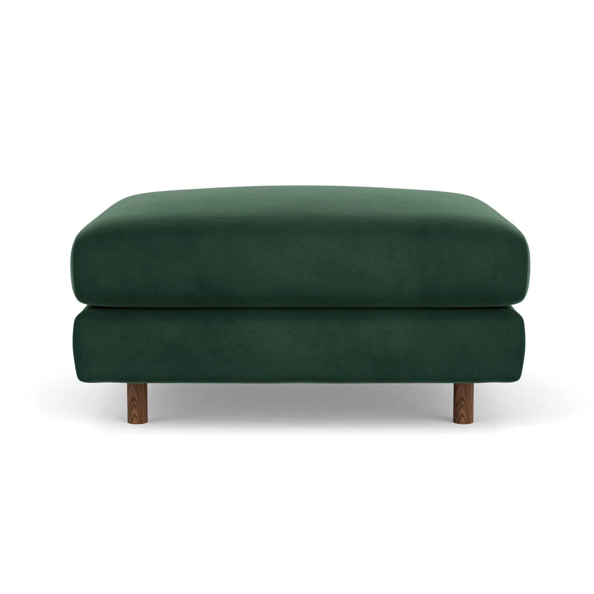 Dylan Velvet Ottoman