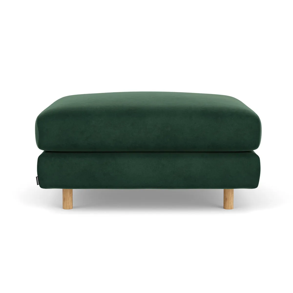 Dylan Velvet Ottoman