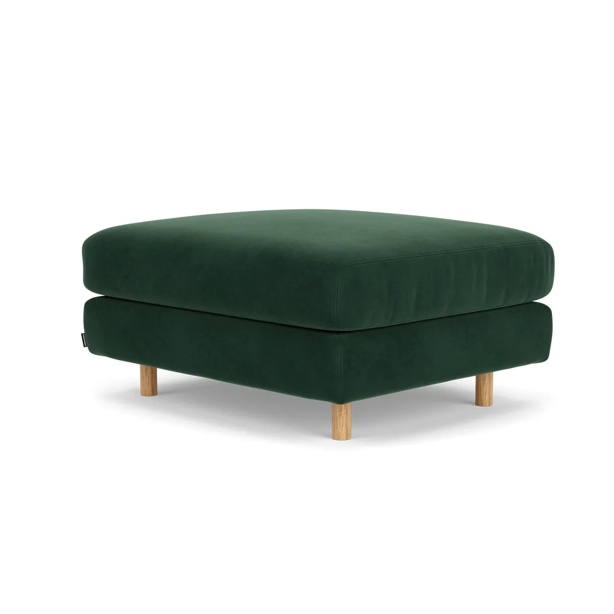 Dylan Velvet Ottoman