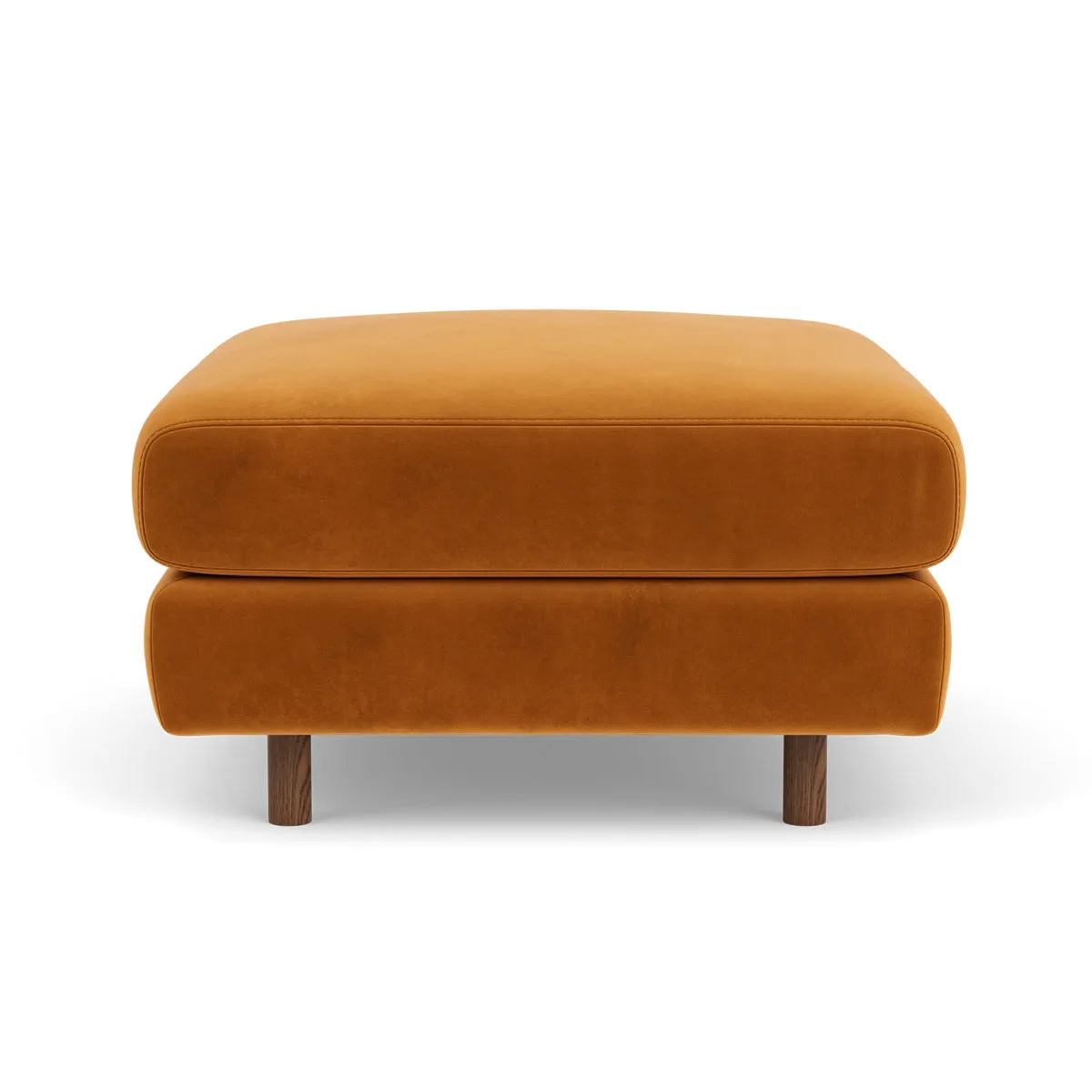 Dylan Velvet Ottoman