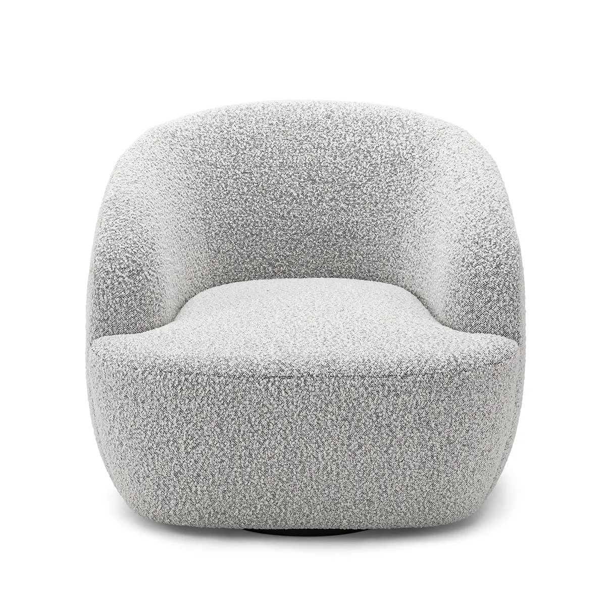 Elise Boucle Swivel Armchair