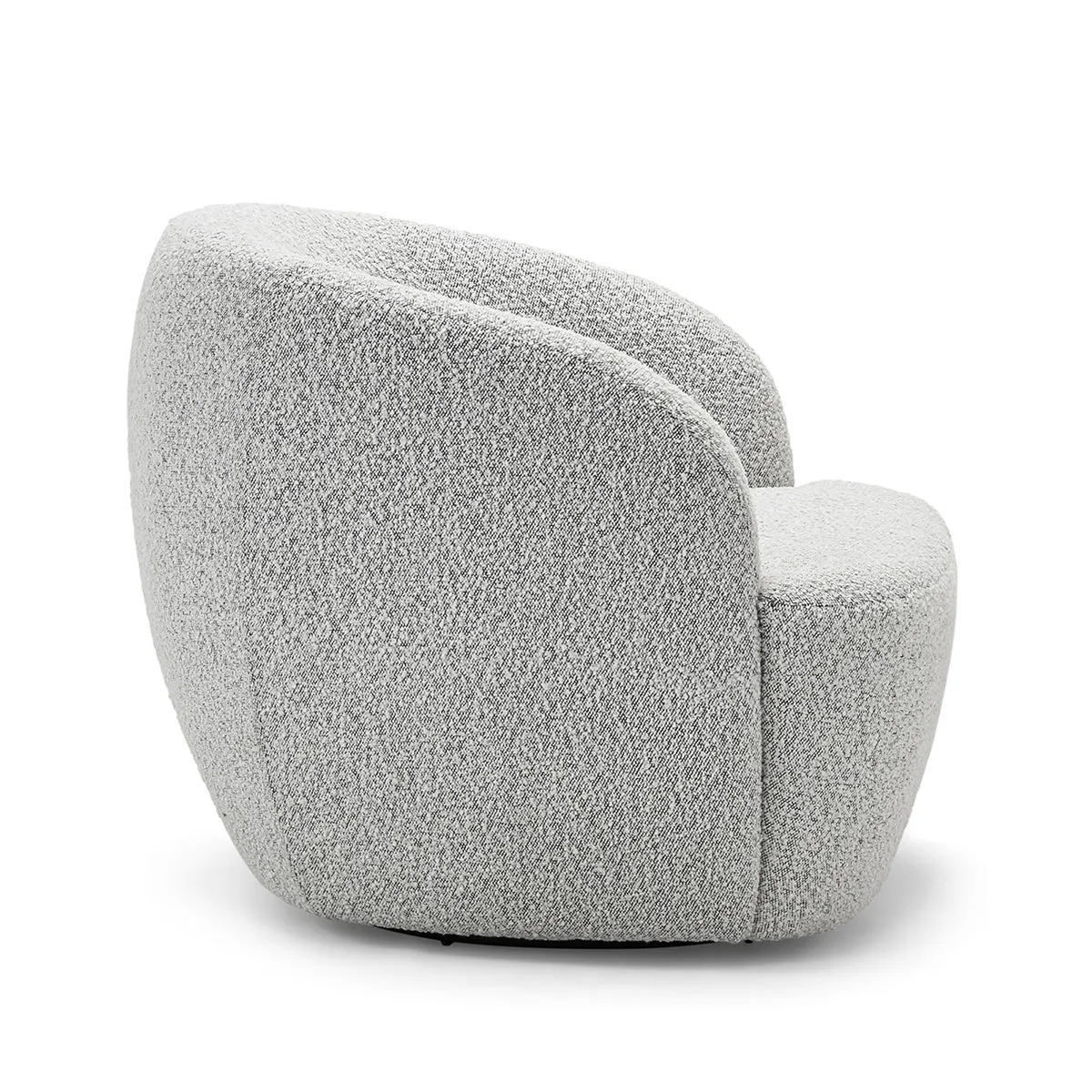 Elise Boucle Swivel Armchair