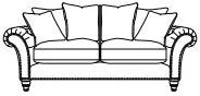 Elizabeth Medium Scatter Back Sofa