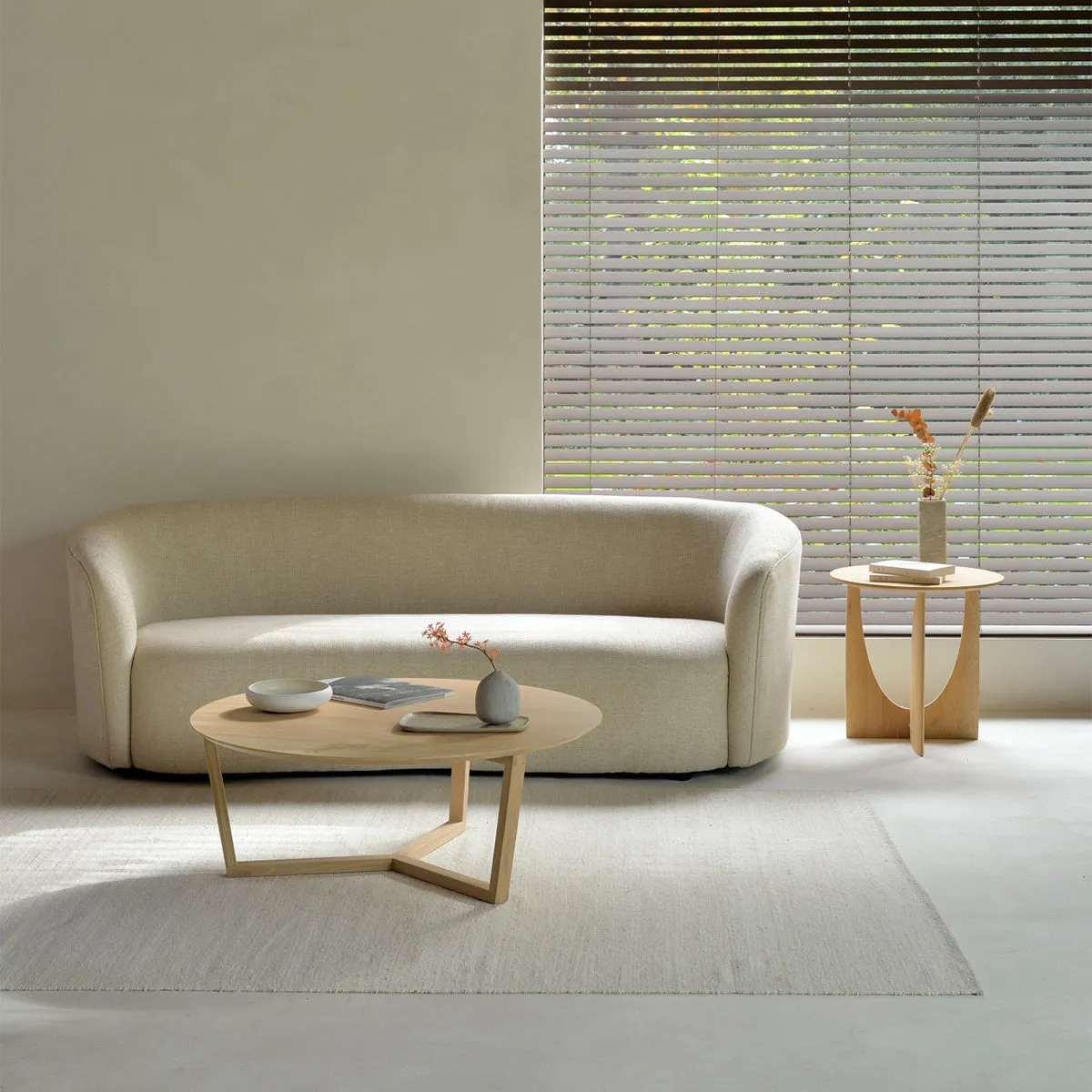 Ellipse 3 Seater Fabric Sofa