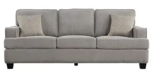 Emerald Home Furnishings Carter Sofa in Taupe