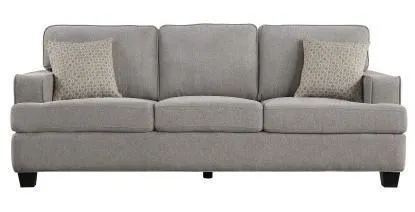 Emerald Home Furnishings Carter Sofa in Taupe