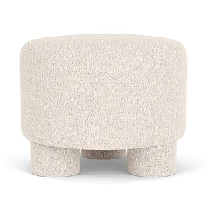 Faith Boucle Ottoman