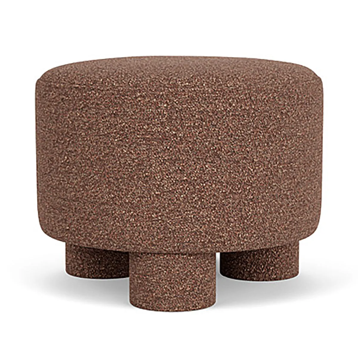 Faith Boucle Ottoman
