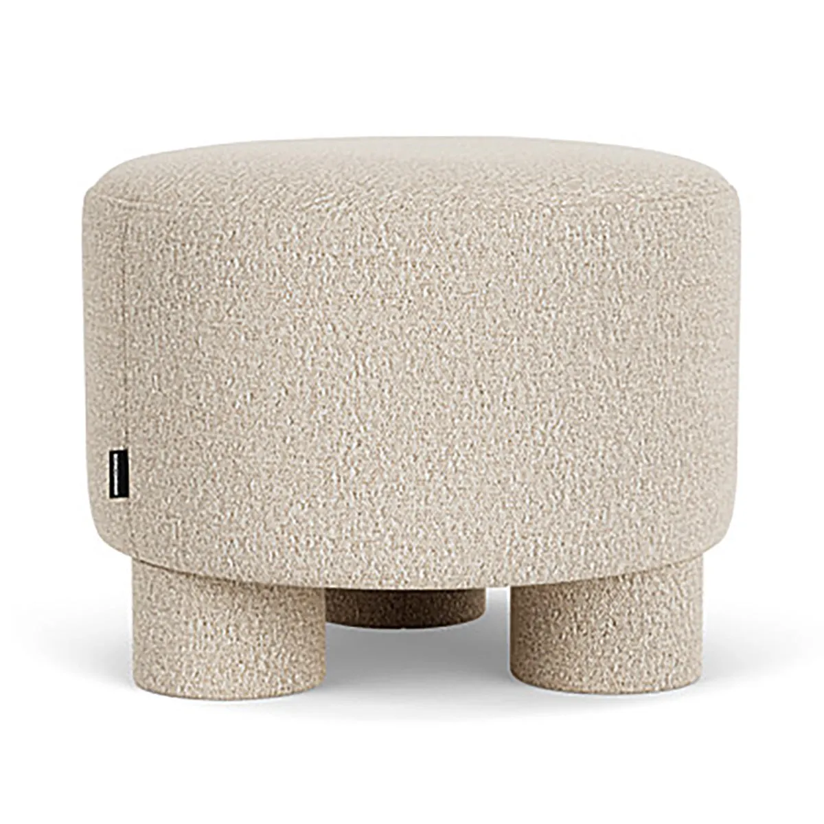 Faith Boucle Ottoman