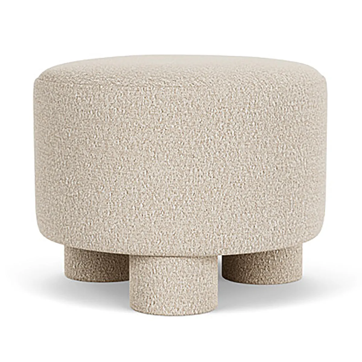 Faith Boucle Ottoman